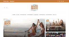 Desktop Screenshot of blog.southbeachsmoke.com